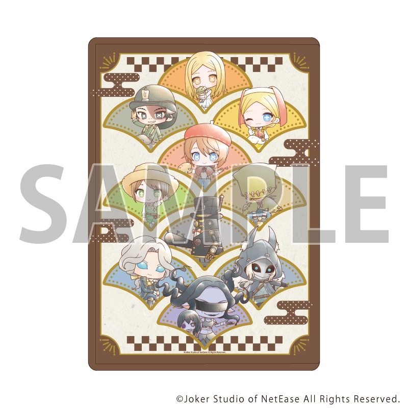 【グッズ-カードケース】Identity V第五人格 キャラクリアケース11/こどもの日ver. 集合デザイン(ミニキャライラスト)