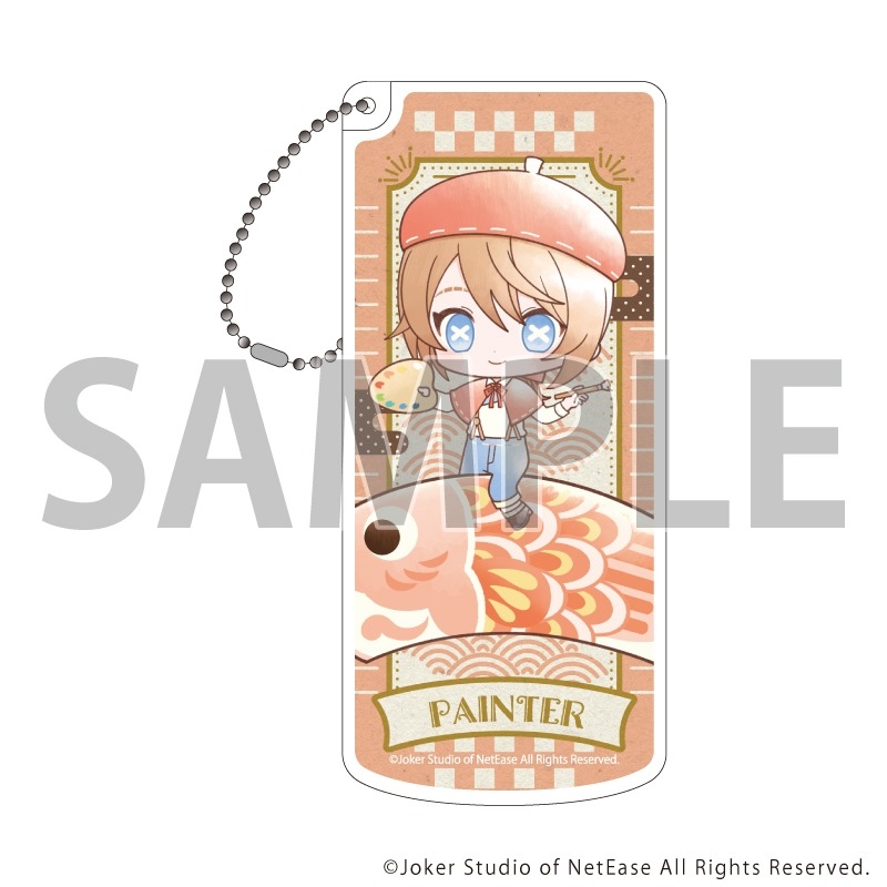 【グッズ-小物入れ】Identity V第五人格 スライド式小物ケース04/こどもの日ver. 画家(ミニキャライラスト)