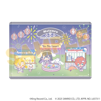 【グッズ-カードケース】ヒプノシスマイク SANRIO NAKAYOKU EDIT キャラクリアケース04/麻天狼