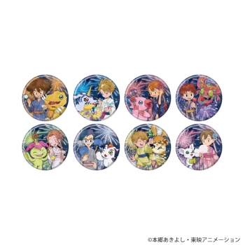 グッズ-バッチ】デジモンアドベンチャー ホログラム缶バッジ(57mm)03 