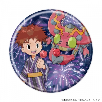グッズ-バッチ】デジモンアドベンチャー ホログラム缶バッジ(57mm)03 