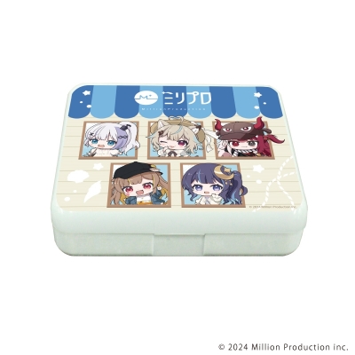 【グッズ-小物入れ】Million Production 小物ケース01/集合イラスト 夏デートver.(ミニキャライラスト)