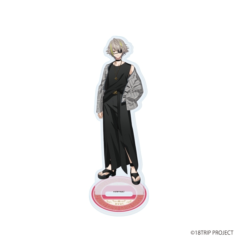 【グッズ-スタンドポップ】18TRIP アクリルスタンド24/白光 琉衣 雷紋コーデver.(描き下ろしイラスト)