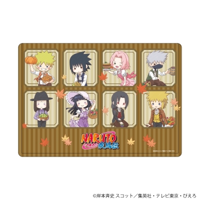 【グッズ-カードケース】NARUTO-ナルト- 疾風伝 キャラクリアケース37/集合デザイン 収穫祭ver.(グラフアートイラスト)