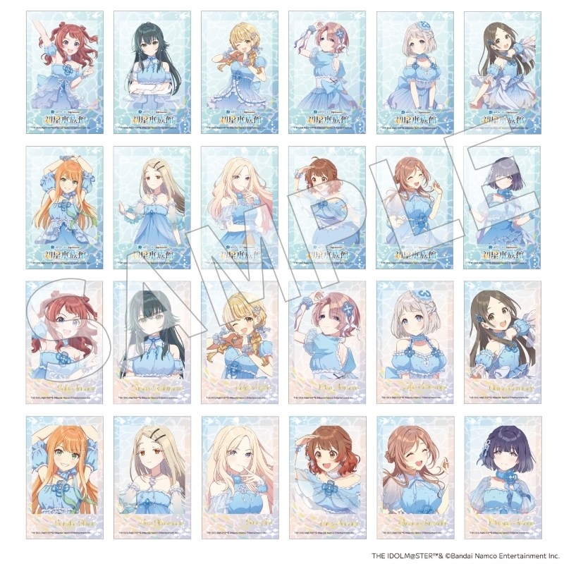 【グッズ-カード】学園アイドルマスター トレーディングチェキ風カード2枚入り【再販】