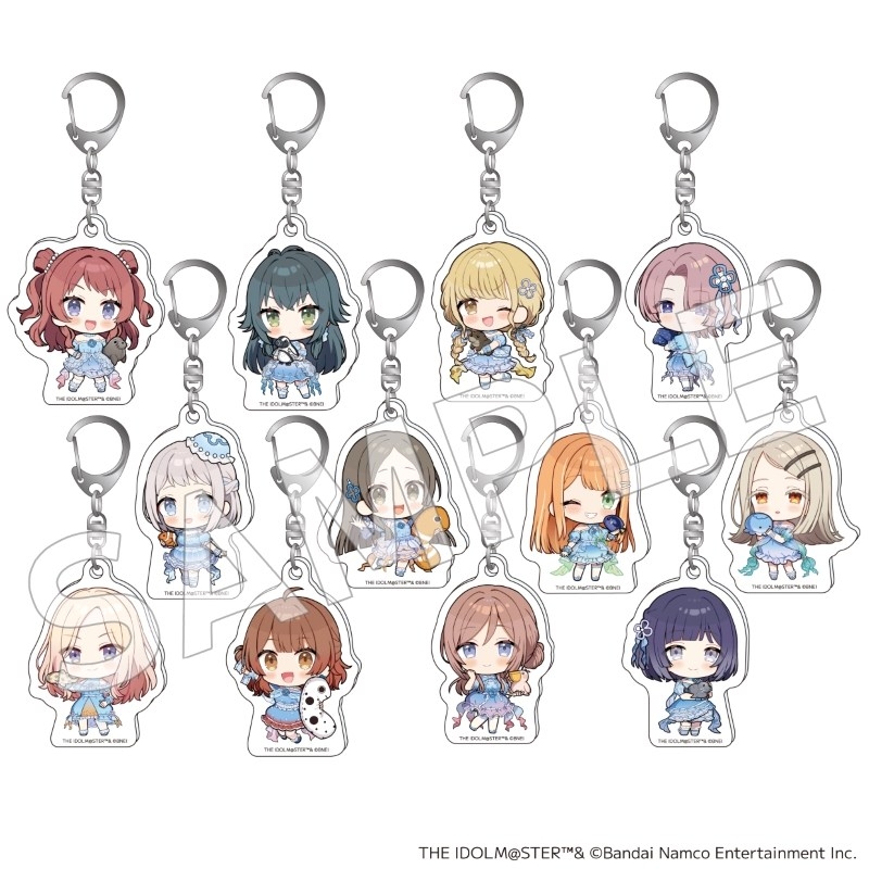 【グッズ-キーホルダー】学園アイドルマスター トレーディングアクリルキーホルダー【再販】