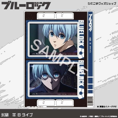 【グッズ-ポストカード】ブルーロック 選べるポストカード第3弾(アクリル)2枚セット全23種(16:氷織 羊 Bタイプ)