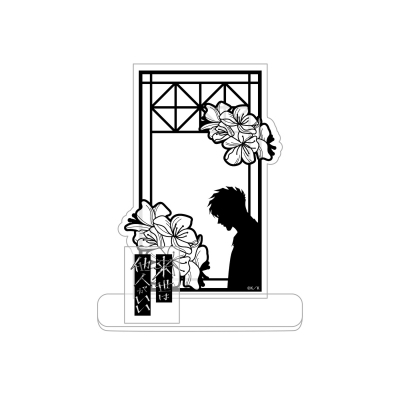 【グッズ-ミラー】来世は他人がいい アクリルミラースタンド 深山霧島