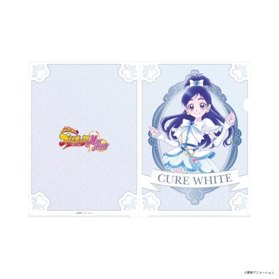 【グッズ-クリアファイル】ふたりはプリキュア Max Heart クリアファイル キュアホワイト