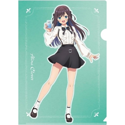【グッズ-クリアファイル】ギルドの受付嬢ですが、残業は嫌なのでボスをソロ討伐しようと思います アリナ・クローバー クリアファイル