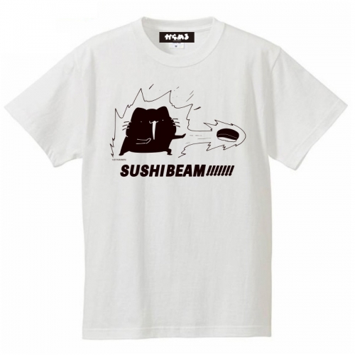 グッズ Tシャツ からめる Tシャツ Sushi Beam ホワイト M アニメイト