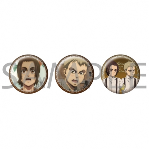 グッズ バッチ 進撃の巨人 The Final Season Favorite Series キャラクター缶バッジセット ガビ ファルコ アニメイト