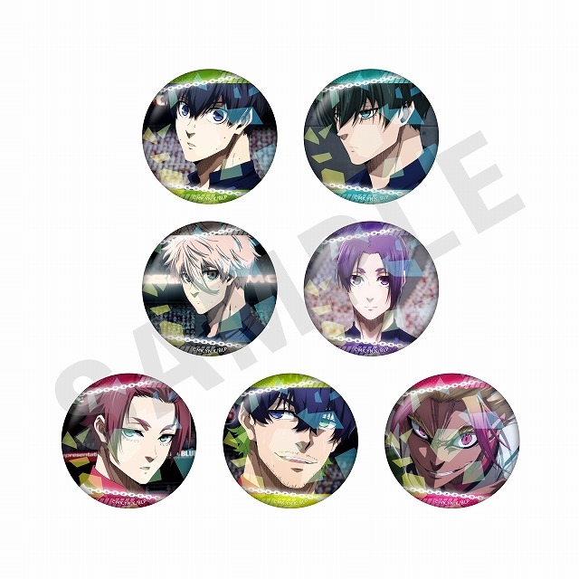 【グッズ-バッチ】ブルーロック ～favorite series～ トレーディングキラキラ缶バッジ(全7種)