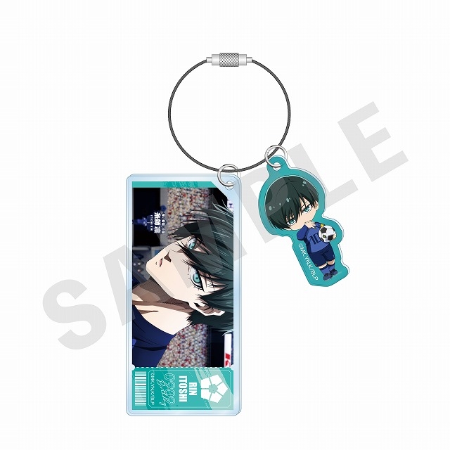 【グッズ-キーホルダー】ブルーロック ～favorite series～ ワイヤーアクリルキーホルダー(糸師 凛)