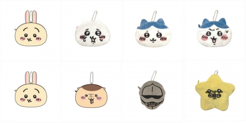 グッズ ポーチ ちいかわ トレーディングおかおポーチ アニメイト