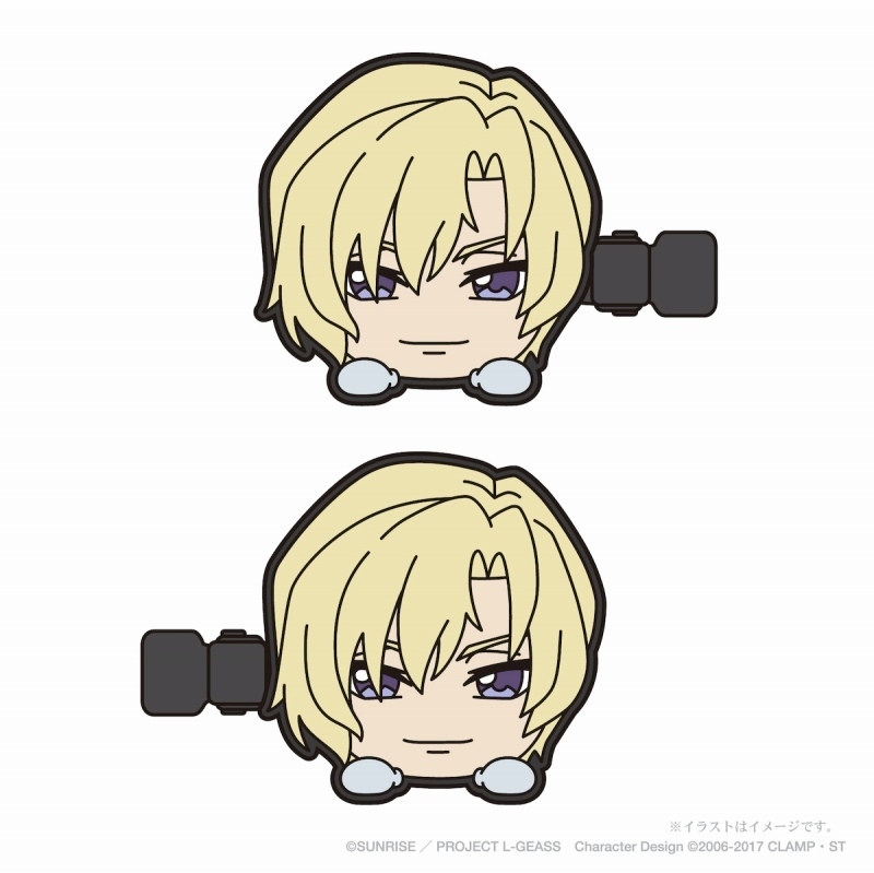 グッズ コスメ関連 グッズ ヘアバンド コードギアス 反逆のルルーシュ 前髪クリップ シュナイゼル アニメイト