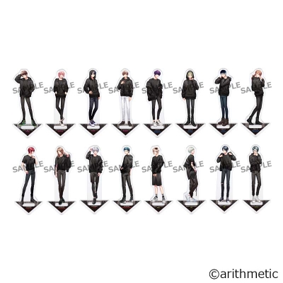 【グッズ-スタンドポップ】DYNAMIC CHORD ミニアクリルスタンド BLACK COLLECTION ver.【アフターAGF2022】