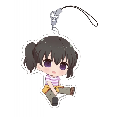 【グッズ-ストラップ】ヤマノススメ サードシーズン ぺたん娘アクリルストラップ ひなた