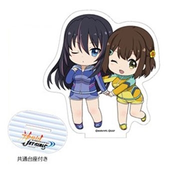 【グッズ-スタンドポップ】神田川JET GIRLS ぷちっ娘アクリルフィギュア 神田川ジェットガールズ