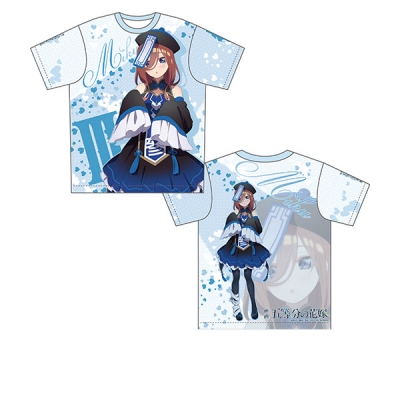 【グッズ-Tシャツ】映画「五等分の花嫁」 描き下ろしフルグラフィックTシャツ 中野三玖