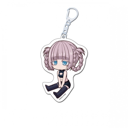 グッズ-キーホルダー】よふかしのうた ぺたん娘アクリルキーホルダー 