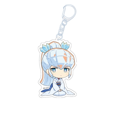 【グッズ-キーホルダー】うる星やつら ぺたん娘アクリルキーホルダー vol.2 おユキ