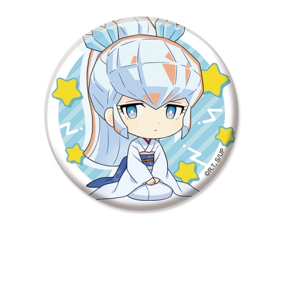 【グッズ-バッチ】うる星やつら ぺたん娘缶バッジ vol.2 おユキ