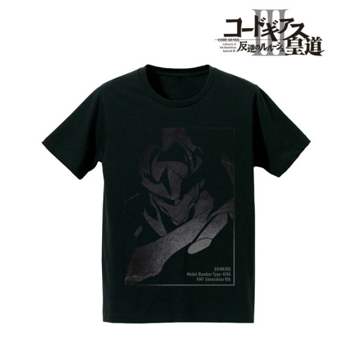 グッズ Tシャツ コードギアス 反逆のルルーシュ 皇道 箔プリントtシャツ 蜃気楼 メンズ サイズ M アニメイト