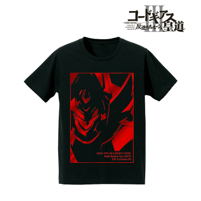 【グッズ-Tシャツ】コードギアス 反逆のルルーシュⅢ 皇道 箔プリントTシャツ(紅蓮聖天八極式)/レディース(サイズ/M)