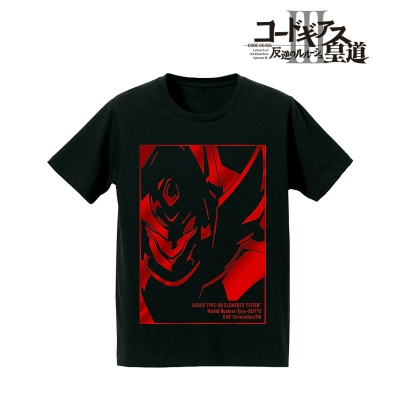 【グッズ-Tシャツ】コードギアス 反逆のルルーシュⅢ 皇道 箔プリントTシャツ(紅蓮聖天八極式)/レディース(サイズ/L)
