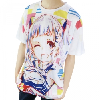 グッズ-Tシャツ】輝夜月 Ani-ArtフルグラフィックTシャツ/ユニセックス 
