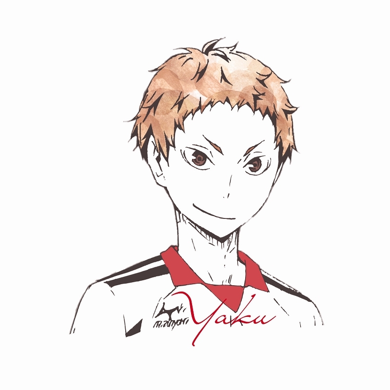 【グッズ-Tシャツ】ハイキュー!! Ani-ArtTシャツ(夜久衛輔)/レディース(サイズ/XL)