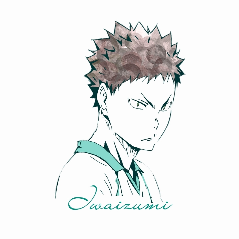 【グッズ-Tシャツ】ハイキュー!! Ani-ArtTシャツ(岩泉一)/レディース(サイズ/XL)