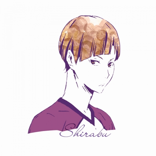 グッズ Tシャツ ハイキュー Ani Arttシャツ 白布賢二郎 メンズ サイズ M アニメイト