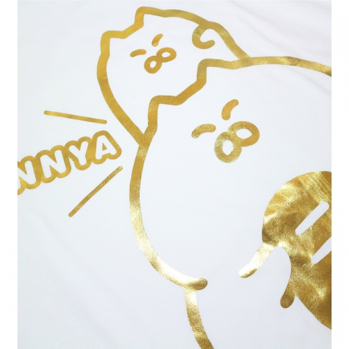 グッズ Tシャツ ネコこのゴロ 箔プリントtシャツ ンニャ メンズ サイズ M アニメイト