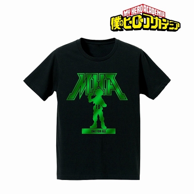 【グッズ-Tシャツ】僕のヒーローアカデミア 箔プリントTシャツ(緑谷出久)/メンズ(サイズ/S)