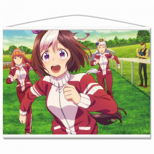 グッズ タペストリー ウマ娘 プリティーダービー B2タペストリーb トレーニング アニメイト
