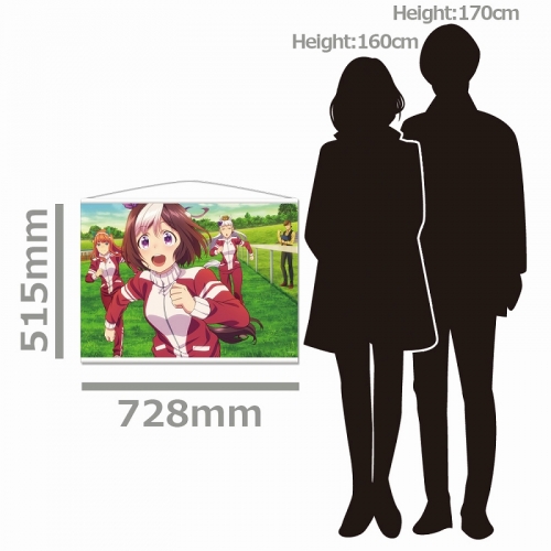 グッズ タペストリー ウマ娘 プリティーダービー B2タペストリーb トレーニング アニメイト