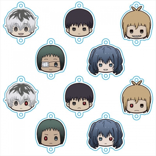 グッズ キーホルダー 東京喰種トーキョーグール Re ちゅるキャラ れんけつ キーホルダー アニメイト