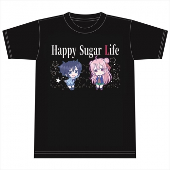 グッズ-Tシャツ】ハッピーシュガーライフ Tシャツ[さとう&しお] XL 