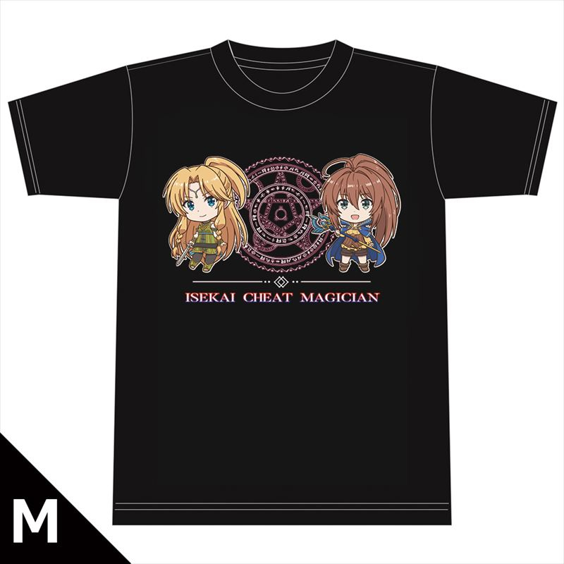 【グッズ-Ｔシャツ】異世界チート魔術師 Tシャツ[凛&ミューラ]Mサイズ