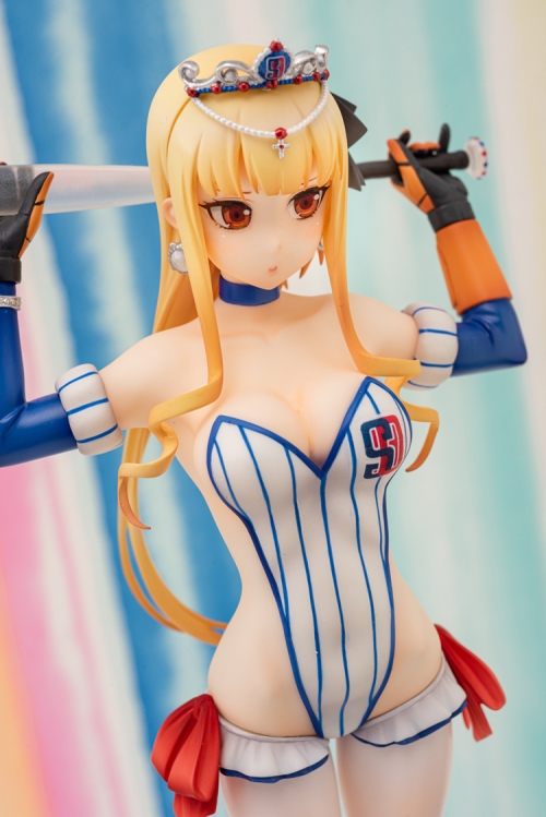 美少女フィギュア】百合とバット 王坂皇華 1/7 完成品フィギュア 
