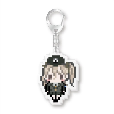 【グッズ-マスコット】ガールズ&パンツァー最終章 ドッド絵アクリルマスコット 島田愛里寿