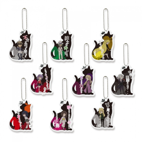 グッズ キーホルダー ブラックキャット 名台詞アクリルマスコット セフィリア アークス アニメイト