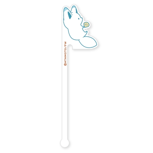 グッズ その他 タヌキとキツネ マドラーc アニメイト