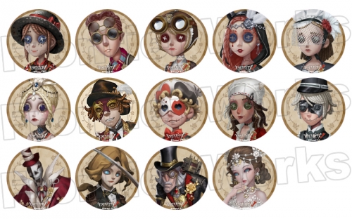 グッズ バッチ Identity V トレーディング缶バッジ 2周年真髄 アニメイト グッズ バッチ Identity V トレーディング缶バッジ 2周年真髄 アニメイト