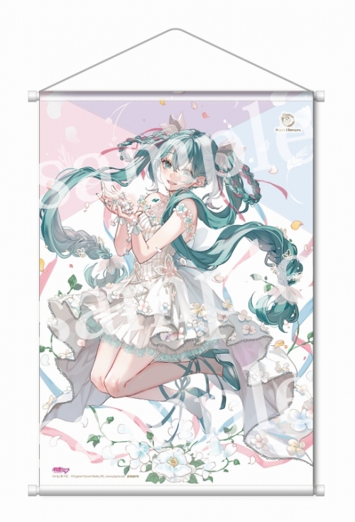 グッズ-タペストリー】初音ミク×Start Flowers B2タペストリー  