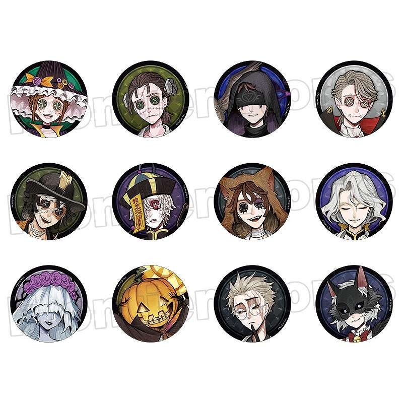 グッズ-バッチ】Identity V Night Festival トレーディング缶バッジ  