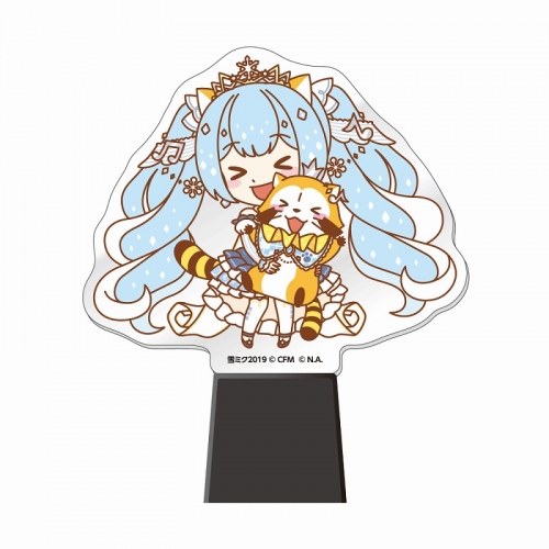 グッズ スタンドポップ 雪ミク19 ラスカル ライトアップステージ C アニメイト