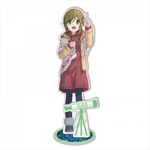 グッズ-スタンドポップ】ゆるキャン△ アクリルスタンド【あおいver 犬山あおい アクリルスタンド ゆるキャン 水曜どうでしょう